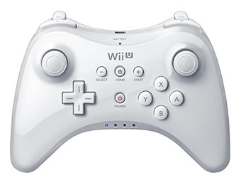 50% off Nintendo Wii U Pro Controller (White)