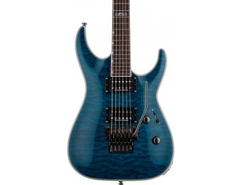 $514 off ESP LTD Mh-401Qm Electric Guitar, See-Thru Blue