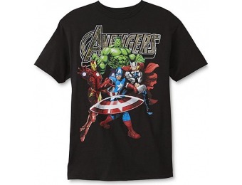 72% off Marvel Avengers Boy's Graphic T-Shirt