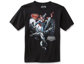 72% off DC Comics Batman v Superman Boy's T-Shirt