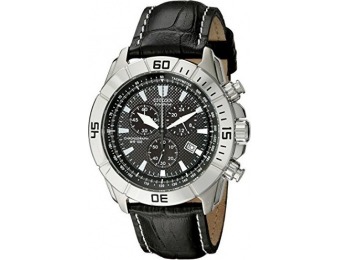 47% off Citizen Men's AT0810-12E Eco-Drive Leather Watch
