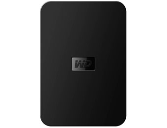 $140 off WD 1TB Elements SE Portable USB 3.0 Hard Drive