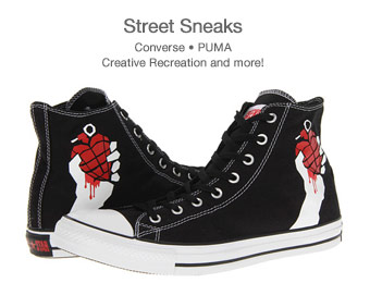 Up to 73% off Street Sneakers Like Converse, Puma & more