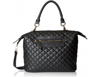 76% off DEL MANO Quilted Convertible Top Handle Bag