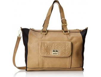 77% off Dolce Girl Two Tone Large Convertible Tote