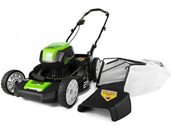 $220 off GreenWorks GLM801600 80V 21" Cordless Lawn Mower
