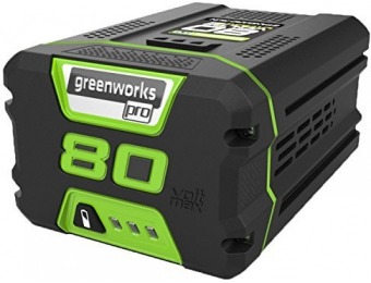 $95 off GreenWorks GBA80200 80V 2.0AH Lithium Ion Battery