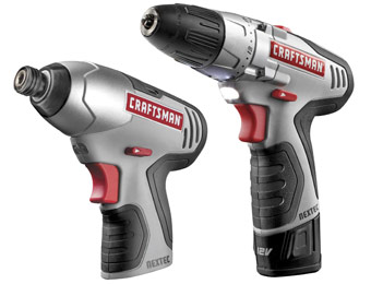 $65 off Craftsman 12V Lithium-Ion Drill and Impact Combo Kit