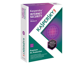 Kaspersky Internet Security, Free w/Rebate & code: EMCXNWM54