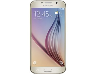 53% off 32GB Samsung Refurbished Galaxy S6 Smartphone (Verizon)