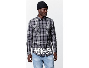 79% off Young & Reckless Urbane Woods Long Sleeve Button Up Shirt