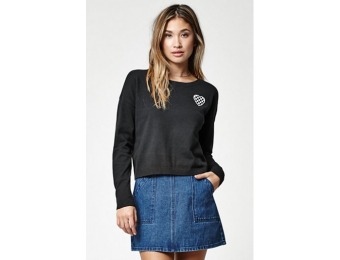 72% off Vans Rufari Boxy Cropped Pullover Sweater