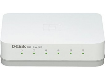 43% off D-Link 5-Port Unmanaged Gigabit Switch