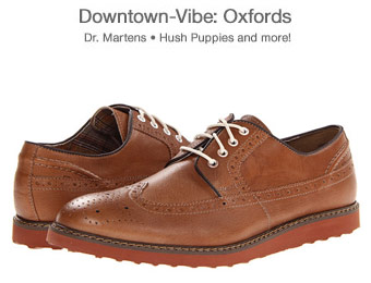 Up to 72% off Shoes, Dr Martens, Hush Puppies, Rockport & More
