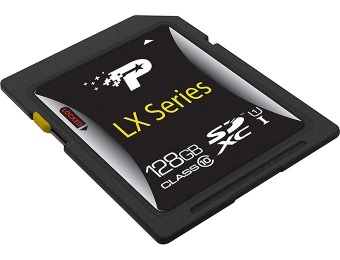 $88 off Patriot LX Series 128GB Flash Memory Card w/ $10 rebate