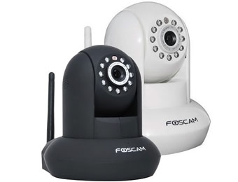 $60 off Foscam FI8910W Pan & Tilt Camera w/Audio & Night Vision