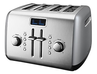 55% off KitchenAid KMT422CU 4-Slice Wide-Slot Toaster