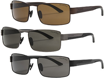 70% off Columbia Talus Polarized Sunglasses (grey, brown, or black)
