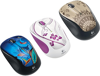 57% off Logitech Color Collection M325 Wireless Optical Mouse