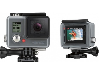 $72 off GoPro Hero+ LCD HD Waterproof Action Camera