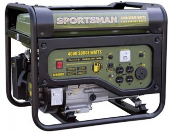 $360 off Sportsman Gasoline 4000W Portable Generator