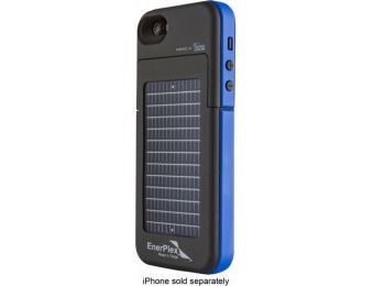 64% off Enerplex Surfr iPhone Se, 5s And 5 Battery & Solar Case, Blue