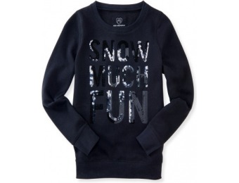 87% off Kids' Sequined Snow Fun Tunic