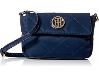 83% off Tommy Hilfiger Quilted Mini Flap Xbody Cross Body Bag