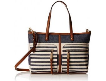 74% off Tommy Hilfiger Satchel with Zips Top Handle Bag