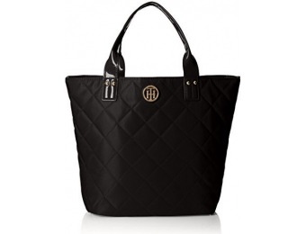 83% off Tommy Hilfiger Quilted Shopper With Pouch Shoulder Bag