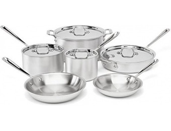 $901 off All-Clad Professional Master Chef 2 10pc Cookware Set