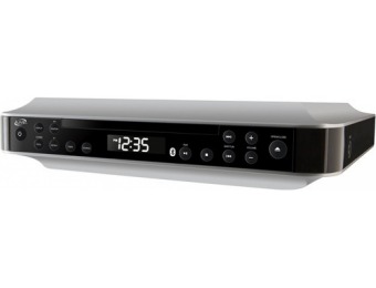 20% off iLive Bluetooth Under Cabinet Music System - Silver