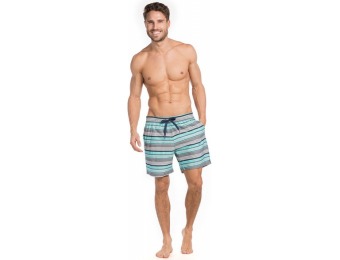 65% off Sperry Men's Stripe A Deal Volley Shorts