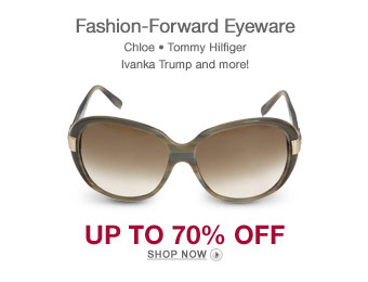 Up to 70% off Designer Fashion Sunglasses, Chloe, Guess & More
