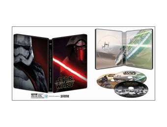 29% off Star Wars: The Force Awakens (steelbook) Blu-ray Combo