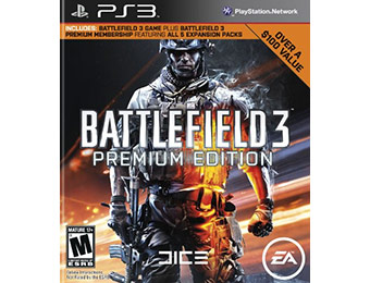 50% off Battlefield 3: Premium Edition (Playstation 3)