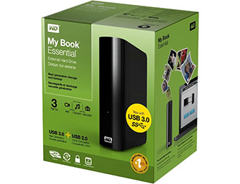 $60 off WD My Book 3TB Desktop USB 3.0 HDD, code: EMCYTZT3883