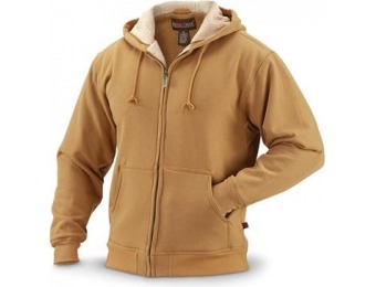 78% off Sherpa-lined Full-zip Sweatshirt