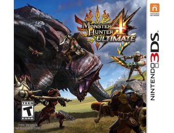 $20 off Monster Hunter 4 Ultimate - Nintendo 3DS