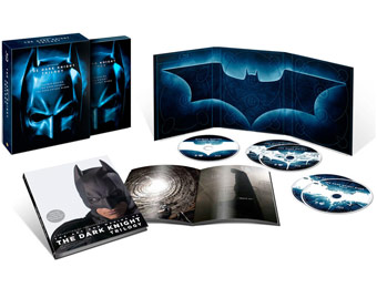 53% off The Dark Knight Trilogy Limited-Edition Gift Set (Blu-ray)