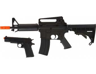 71% off DPMS Panther Arms Kitty Kat Airsoft Pistol And Rifle Kit