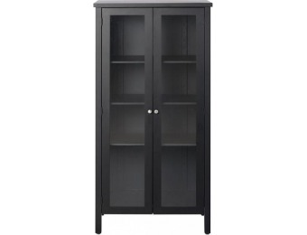 $362 off Elixir Storage Cabinet 60"Hx29"Wx15"D, Black