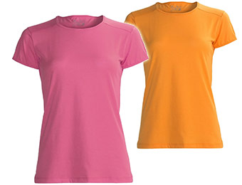 68% off Terramar Dri-Release Women's Short Sleeve T-Shirt