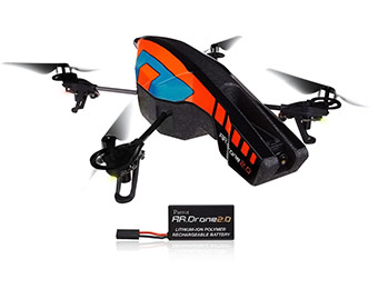 $68 off Parrot AR.Drone 2.0 Quadricopter w/ Extra Battery