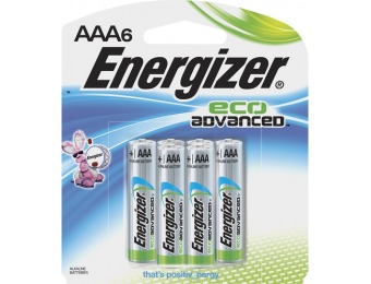 Deal: Energizer Ecoadvanced AAA Batteries (6-pack)