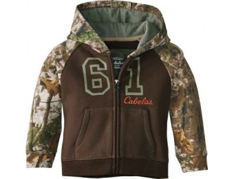 50% off Cabela's Infants' and Toddlers' Game Day Full-Zip Hoodie