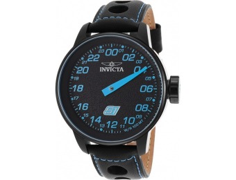 $515 off Invicta Watches Men's S1 Rally Black Genuine Leather Watch