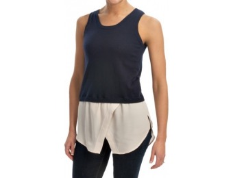 70% off 525 America Knit and Chiffon Tank Top For Women