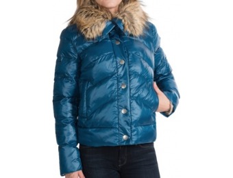 86% off Dylan Short Quilted Women's Jacket - Faux-Fur Collar
