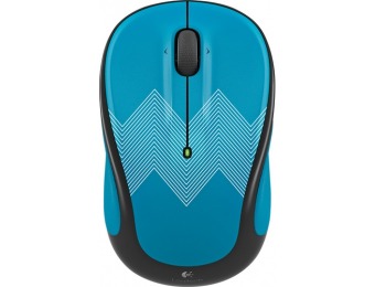 45% off Logitech M325c Wireless Optical Mouse - Teal Zigzag